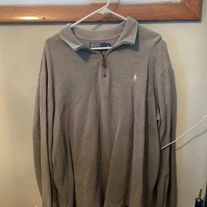 Ralph Lauren XL grey quarter zip
